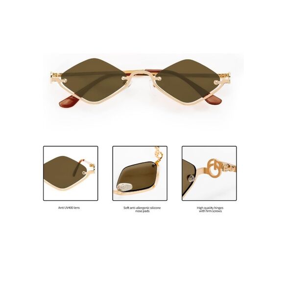 Y2K Rimless Sunglasses